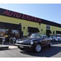1984 Fiat 2000 Automatic 2-Door Convertible BLACK NEW TOP