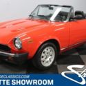 1984 Fiat Pininfarina Azzurra Convertible 2000cc 5 Speed Manual Classic Vintage