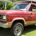 1984 Ford Bronco II Eddie Bauer Sun roof 4x4 V6 Auto hubs & trans., Restored