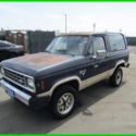 1984 Ford Bronco XLS Used 2.8L V6 12V Automatic NO RESERVE
