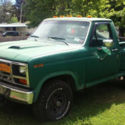 1984 FORD F-100 STEPSIDE /WITH MYERS PLOW