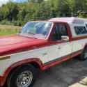 1984 Ford F-150, Camper Pickup truck, Red, RWD,Automatic, straight six, 300,4.9L