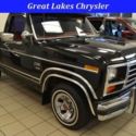 1984 Ford F150 Reg Cab Automatic V-8 Black Short Bed Classic Antique XLT