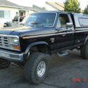 1984 Ford F250 6.9L Diesel With Banks Turbo 4x4 Lifted Rebuilt Motor / Tranny