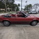 1984 Ford Mustang Convertible LX 55000 Original miles Runs Drives Great