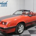 1984 Ford Mustang GLX Convertible 99692 Miles Red Convertible 5.0 Liter V8 5 Spe