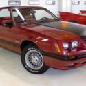 1984 Ford Mustang GT 24804 Miles Burgundy/Maroon Hatchback V8 5L Manual 5-Speed