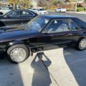 1984 Ford Mustang Hatchback Black RWD Manual SVO