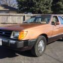 1984 Ford Tempo GL Lynx Mazda 2.0 DIESEL 5 speed 55 MPG Rare
