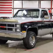 1984 GMC K1500 High Sierra 71684 Miles Silver Metallic / Midnight Pickup Truck 5