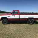 1984 GMC K2500 Pickup Red 4WD Automatic High Sierra
