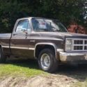 1984 GMC SIERRA C1500 C10 SHORT BED 305 SBC SWB