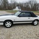 1984 GT Foxbody Convertible Mustang White