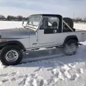 1984 Jeep CJ Grey