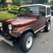 1984 jeep cj7 base sport utility 2-door