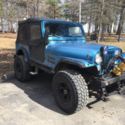 1984 Jeep cj7 Diesel with Snow plow