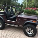 1984 Jeep CJ7 SUV Red 4WD Automatic 360
