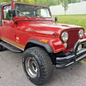 1984 JEEP CJ8 SCRAMBLER 304 V8 4 SPEED MANUAL SUPER NICE RED 4X4!!!