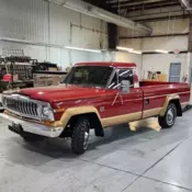 1984 Jeep J10 Long Bed Red