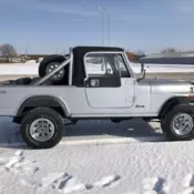 1984 Jeep Scrambler SUV Grey