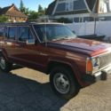 1984 Jeep XJ Wagoneer Limited 2.8L V6 Automatic Runs Drives Clean Title Cherokee