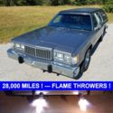 1984 LINCOLN MERCURY COLONY PARK HOT ROD HEARSE WAGON 28,495 MILES FLAME THROWER