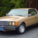 1984 Mercedes 300CD turbo diesel coupe champagne/tan,145k miles, CA blue plate