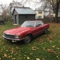 1984 mercedes 500sl euro model R107
