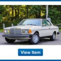 1984 Mercedes Benz 300CD Turbo Diesel Florida Car Collectible Coupe 300D