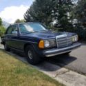 1984 Mercedes Benz 300D 4 Door Sedan Blue on Blue