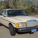 1984 MERCEDES-BENZ 300D TURBO DIESEL SEDAN BEIGE