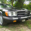 1984 Mercedes Benz 380 SL Soft top and hardtop Triple Black