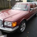 1984 Mercedes-Benz 380SE Sedan Red RWD Automatic SE