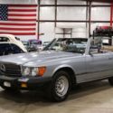 1984 Mercedes-Benz 380SL  106115 Miles Silver Blue Metallic Convertible 3.8L V8