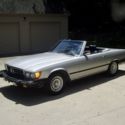 1984 Mercedes Benz 380SL Astral Silver with Blue In Excellent Condition Two Tops
