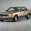 1984 Mercedes Benz 500SEC Coupe Rare Champagne/Tan 25,000 1 Owner Original Miles