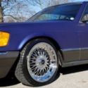 1984 MERCEDES-BENZ 500sec V8 Coupe 560sec sel Eibach lowered jnc wheels amg