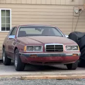 1984 Mercury Cougar Coupe Red