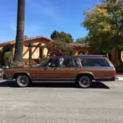 1984 Mercury Grand Marquis Colony  Park LS Wagon Brown COLONY PARK