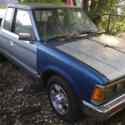 1984 Nissan 720 Pickup Blue RWD Automatic KING CAB