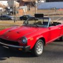 1984 Pinnfarina Azzurra 124 Fiat Spider (aka Spyder) 26K Miles! Mint Condition