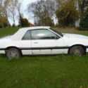 1984 Pointac Sunbird Convertible PARTS CAR OR RESTORATION W/ EXTRA PARTS TITLE
