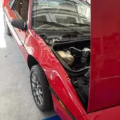 1984 Pontiac Fiero Coupe Red SE