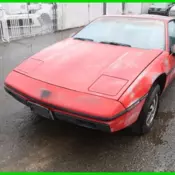 1984 Pontiac Fiero SE 2.5 L 4 Cylinder NO RESERVE