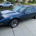 1984 Pontiac Firebird Coupe Blue RWD Manual TRANS AM