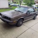 1984 pontiac sunbird convertible in excellent condition