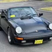 1984 Porsche 911  Black Flat 6 Cylinder Engine 105,206 Miles