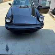 1984 Porsche 911 Coupe Black CARRERA