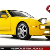 1984 Porsche 944 with Many Service Records 42946 Miles Yellow Hatchback 4