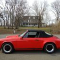1984 PORSCHE RED CABRIOLET 35K MILES FULLY SERVICED ORIG WINDOW STKR $39500 OBO